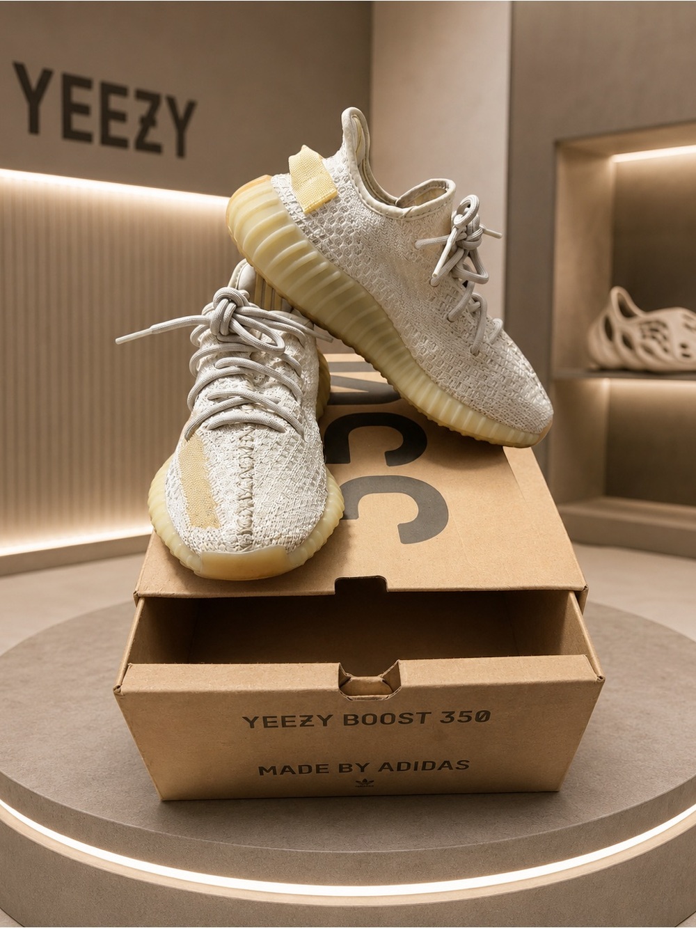 adidas Yeezy Boost 350 V2 Cream with Pale Yellow Sole